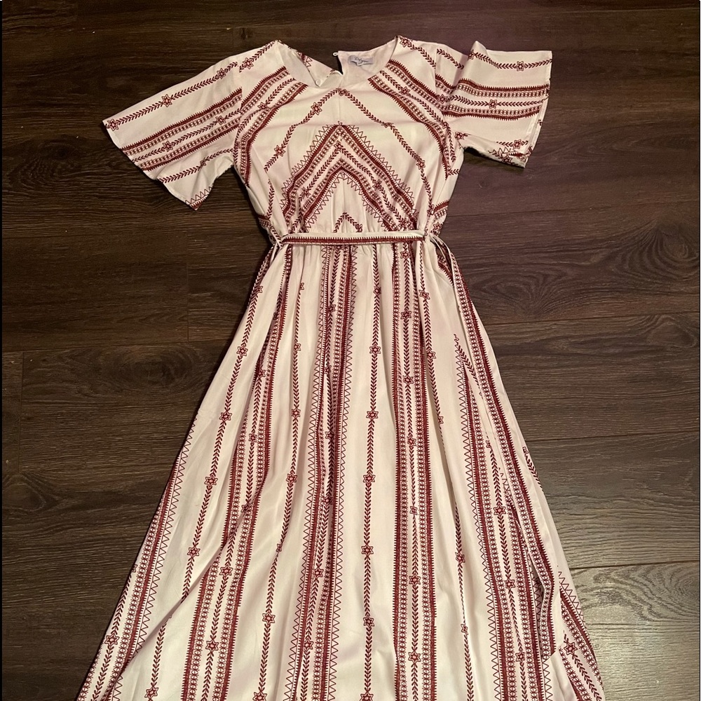 Polagram maxi dress